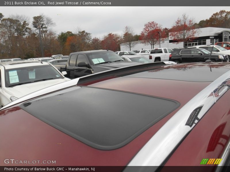 Red Jewel Tintcoat / Cashmere/Cocoa 2011 Buick Enclave CXL