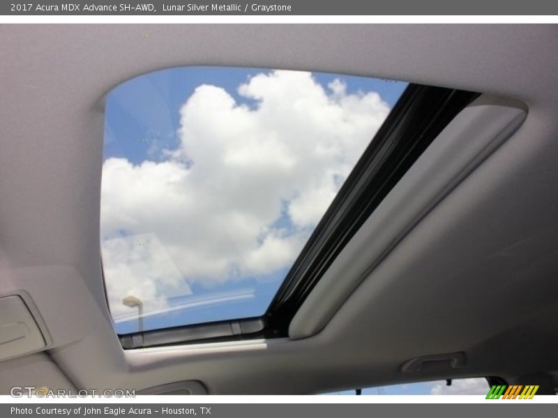 Sunroof of 2017 MDX Advance SH-AWD