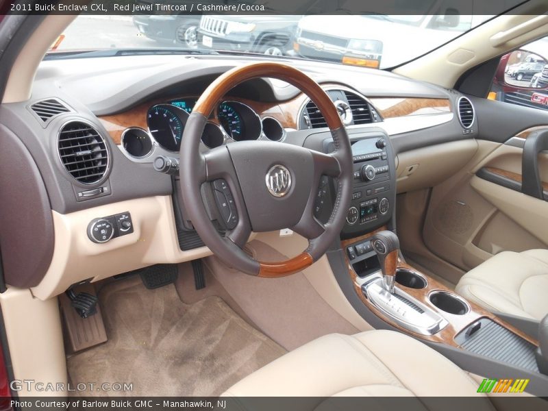 Red Jewel Tintcoat / Cashmere/Cocoa 2011 Buick Enclave CXL