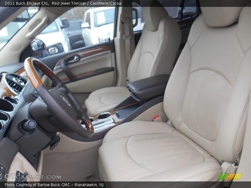 Red Jewel Tintcoat / Cashmere/Cocoa 2011 Buick Enclave CXL