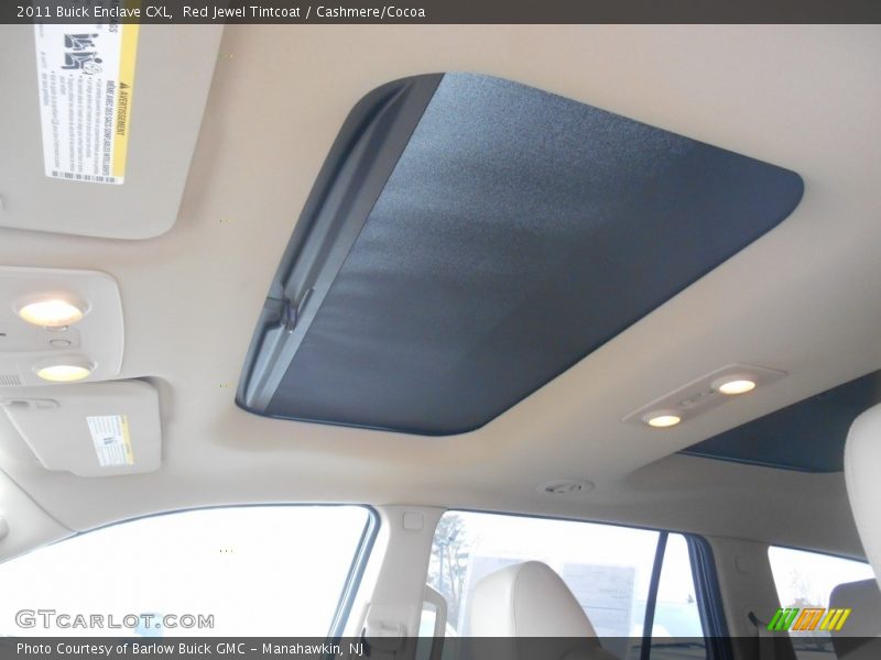 Red Jewel Tintcoat / Cashmere/Cocoa 2011 Buick Enclave CXL