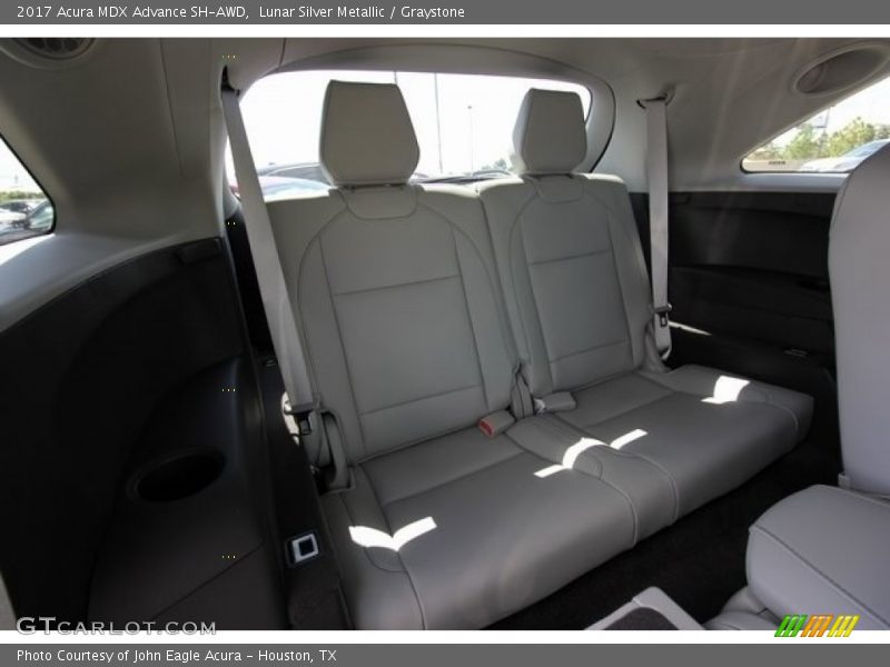 Rear Seat of 2017 MDX Advance SH-AWD