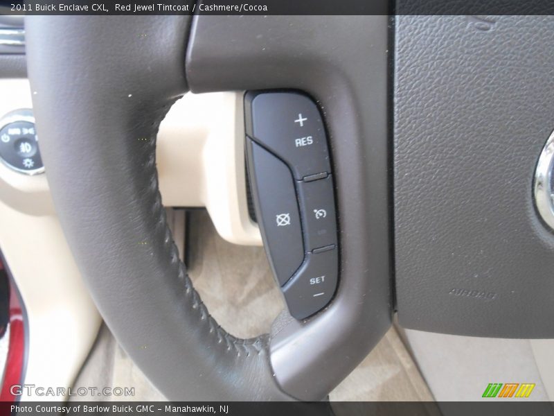Red Jewel Tintcoat / Cashmere/Cocoa 2011 Buick Enclave CXL