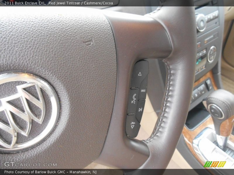 Red Jewel Tintcoat / Cashmere/Cocoa 2011 Buick Enclave CXL