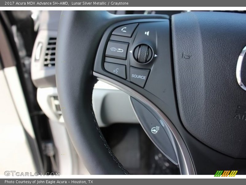 Controls of 2017 MDX Advance SH-AWD