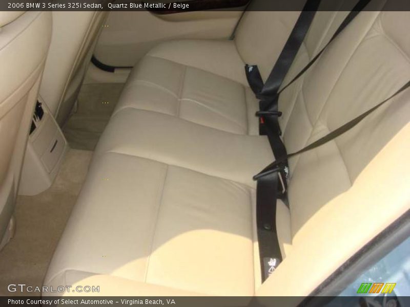 Quartz Blue Metallic / Beige 2006 BMW 3 Series 325i Sedan