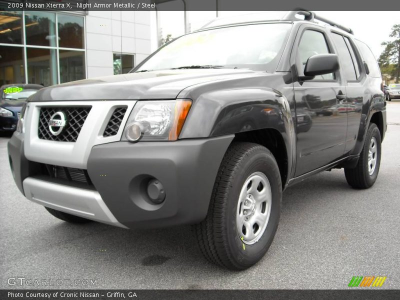 Night Armor Metallic / Steel 2009 Nissan Xterra X