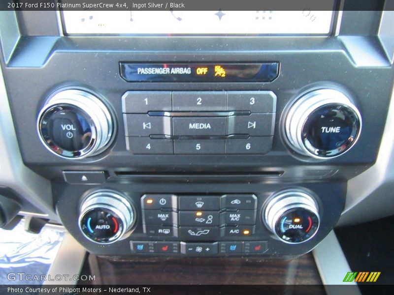 Controls of 2017 F150 Platinum SuperCrew 4x4