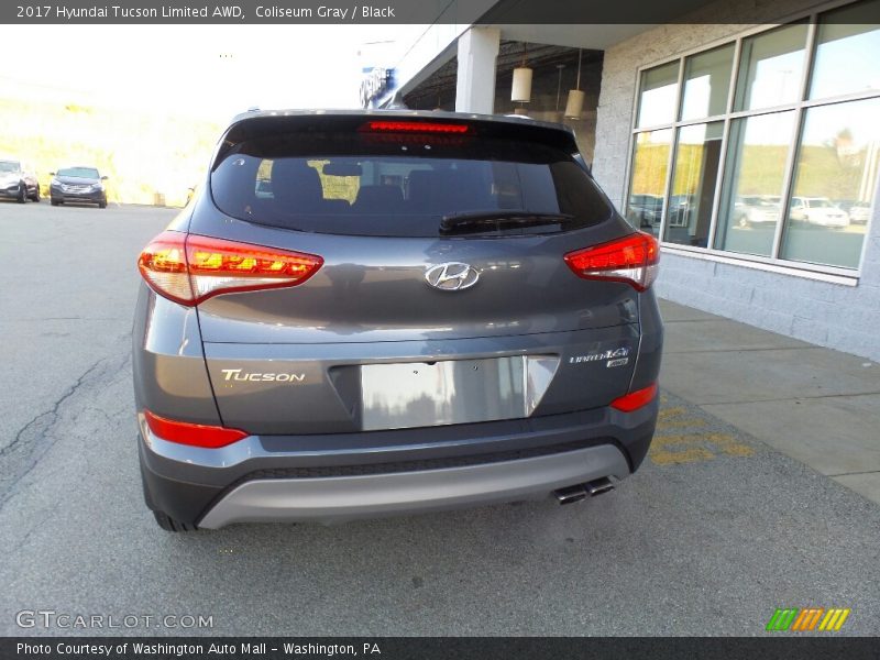 Coliseum Gray / Black 2017 Hyundai Tucson Limited AWD
