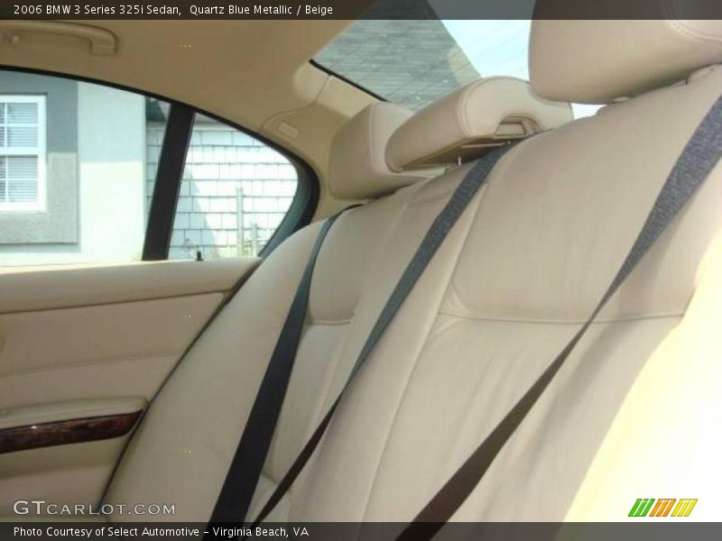 Quartz Blue Metallic / Beige 2006 BMW 3 Series 325i Sedan