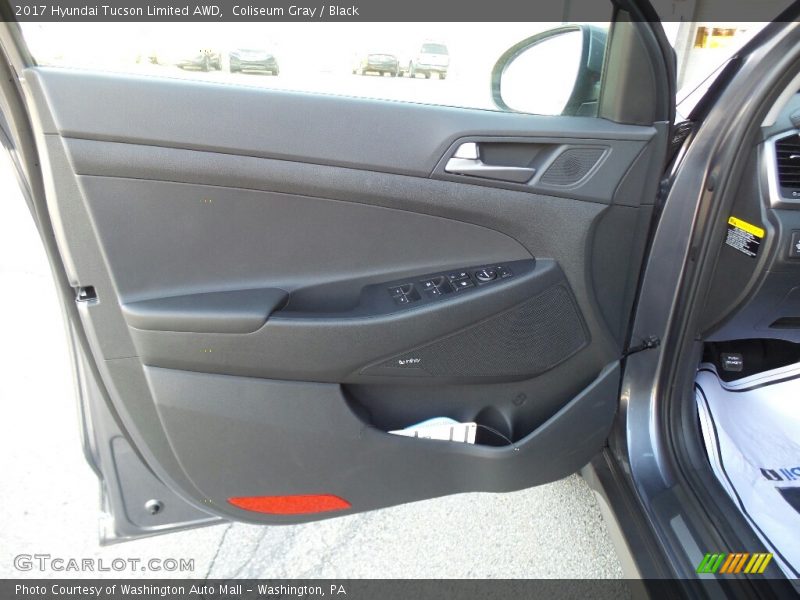 Coliseum Gray / Black 2017 Hyundai Tucson Limited AWD