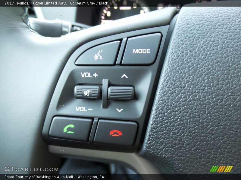 Coliseum Gray / Black 2017 Hyundai Tucson Limited AWD