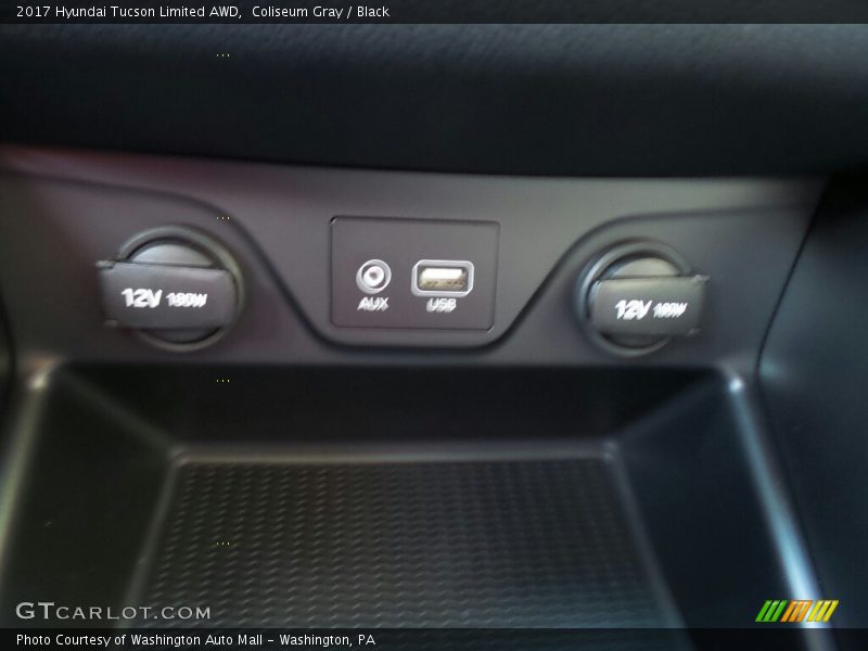 Coliseum Gray / Black 2017 Hyundai Tucson Limited AWD