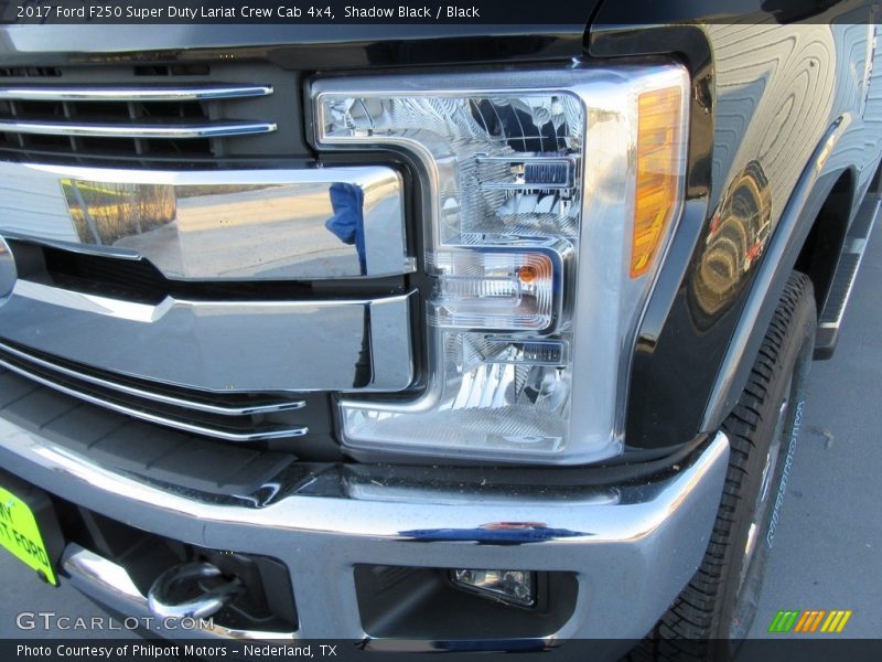 Shadow Black / Black 2017 Ford F250 Super Duty Lariat Crew Cab 4x4