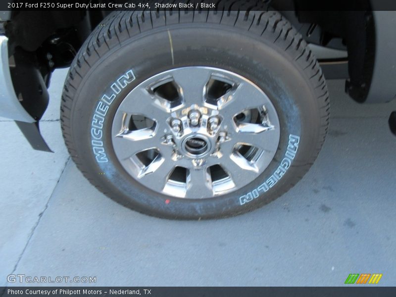 Shadow Black / Black 2017 Ford F250 Super Duty Lariat Crew Cab 4x4