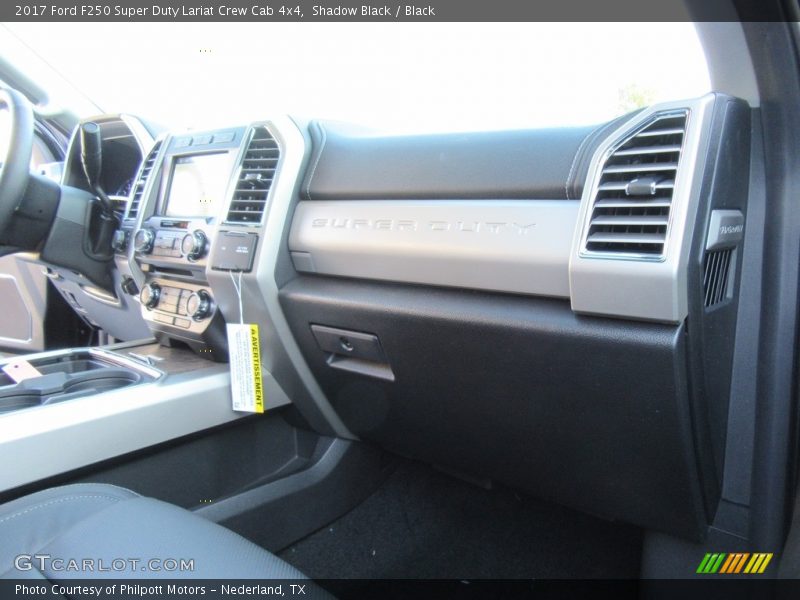 Shadow Black / Black 2017 Ford F250 Super Duty Lariat Crew Cab 4x4
