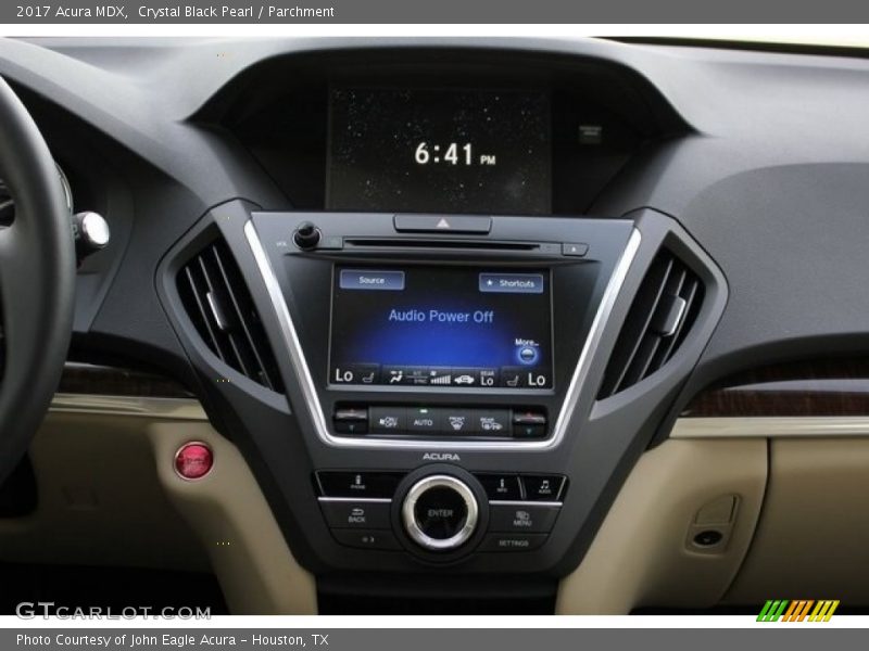 Crystal Black Pearl / Parchment 2017 Acura MDX