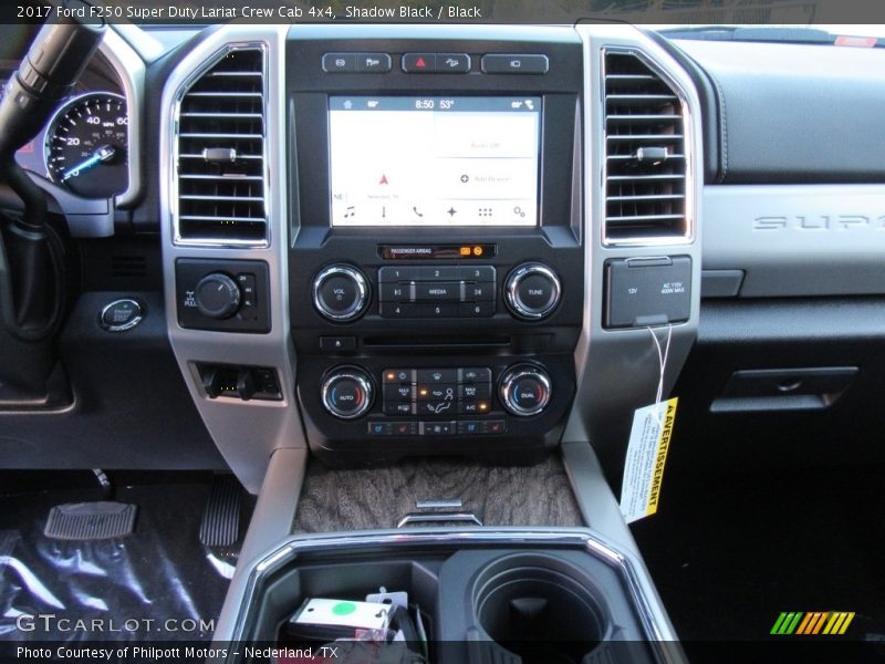 Controls of 2017 F250 Super Duty Lariat Crew Cab 4x4