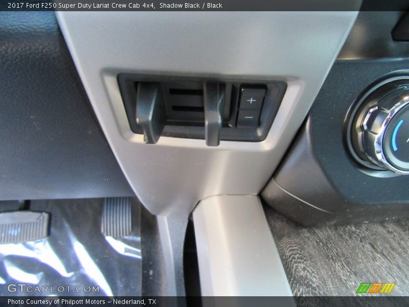 Controls of 2017 F250 Super Duty Lariat Crew Cab 4x4
