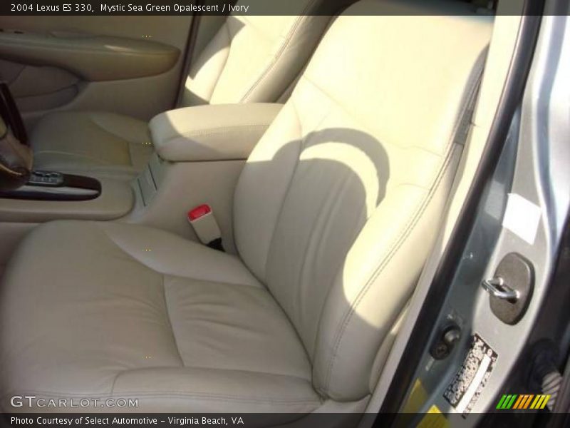 Mystic Sea Green Opalescent / Ivory 2004 Lexus ES 330