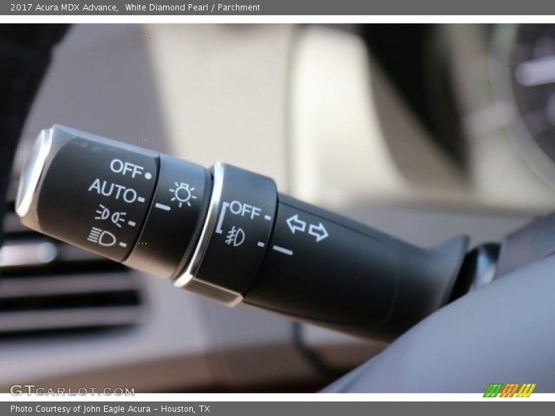 White Diamond Pearl / Parchment 2017 Acura MDX Advance