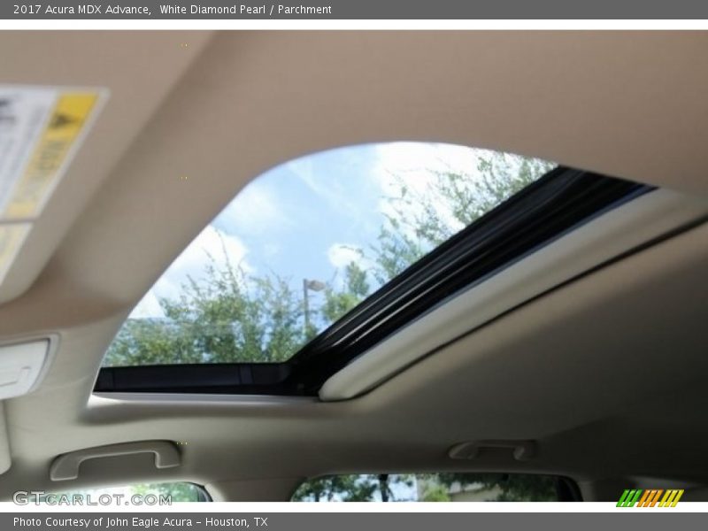 White Diamond Pearl / Parchment 2017 Acura MDX Advance