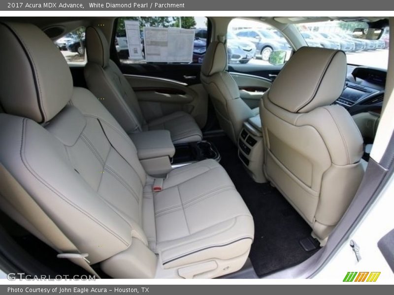 White Diamond Pearl / Parchment 2017 Acura MDX Advance