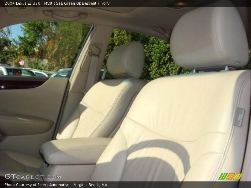 Mystic Sea Green Opalescent / Ivory 2004 Lexus ES 330