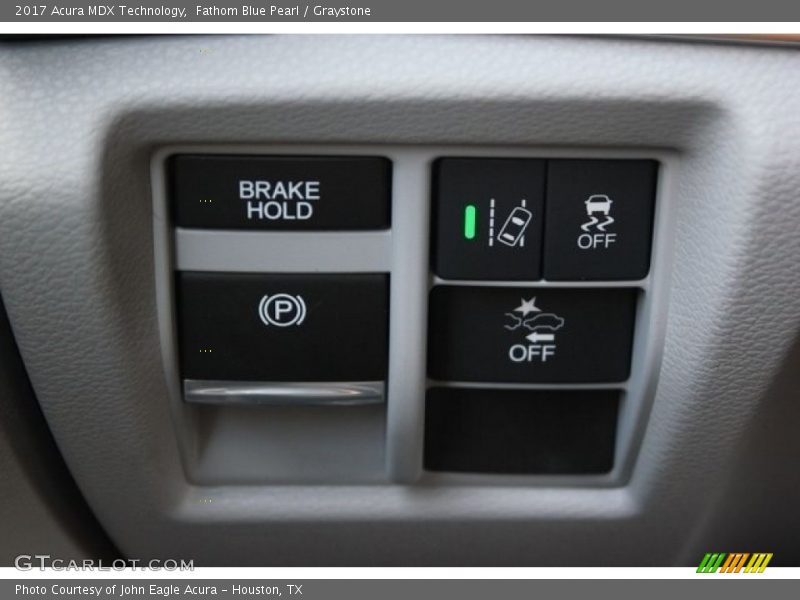 Fathom Blue Pearl / Graystone 2017 Acura MDX Technology