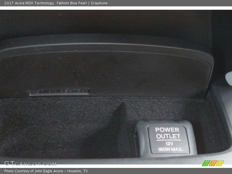 Fathom Blue Pearl / Graystone 2017 Acura MDX Technology
