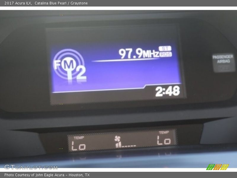 Catalina Blue Pearl / Graystone 2017 Acura ILX
