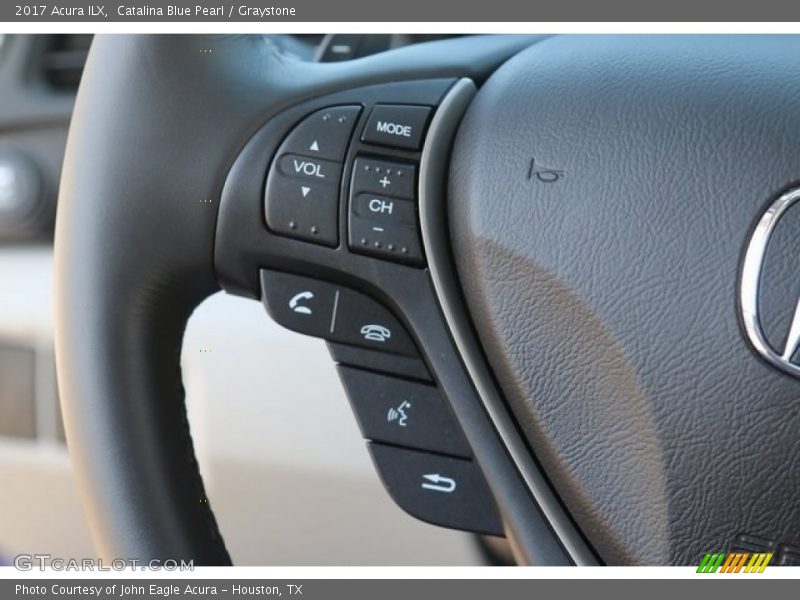 Catalina Blue Pearl / Graystone 2017 Acura ILX