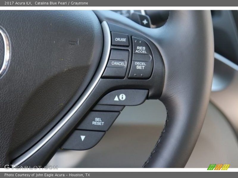 Catalina Blue Pearl / Graystone 2017 Acura ILX