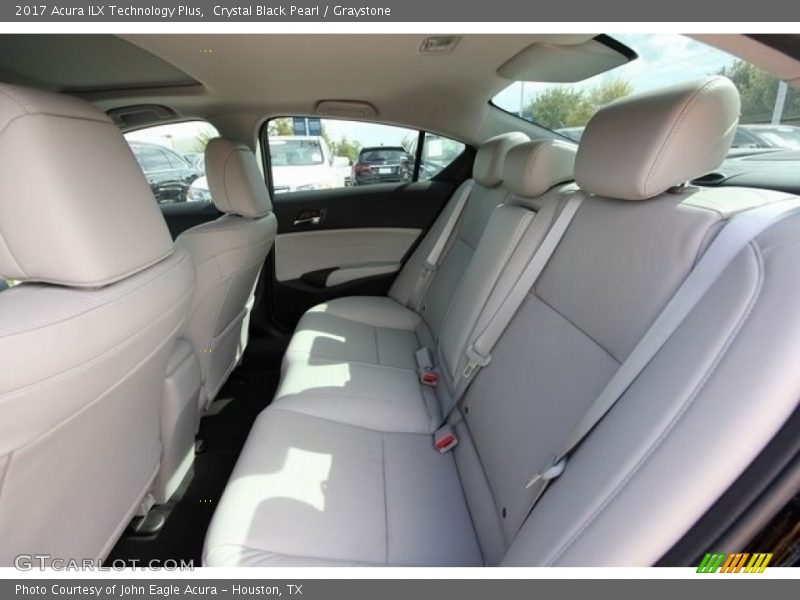 Crystal Black Pearl / Graystone 2017 Acura ILX Technology Plus
