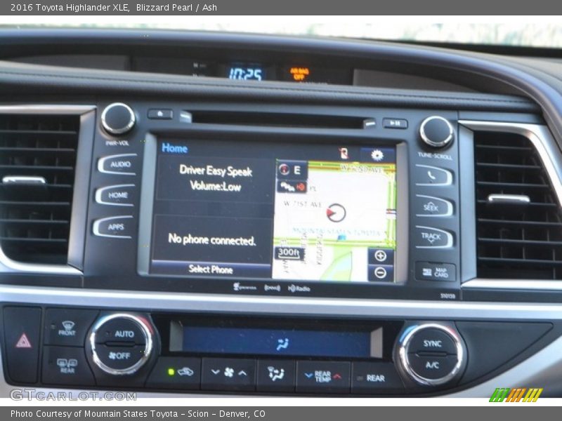 Blizzard Pearl / Ash 2016 Toyota Highlander XLE