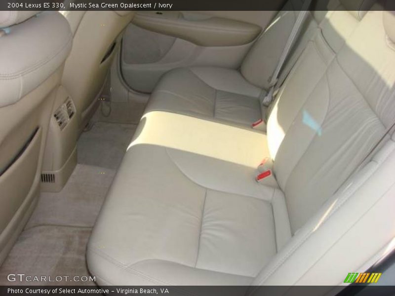 Mystic Sea Green Opalescent / Ivory 2004 Lexus ES 330