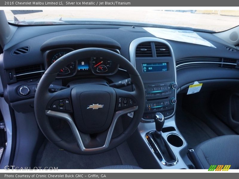 Silver Ice Metallic / Jet Black/Titanium 2016 Chevrolet Malibu Limited LS