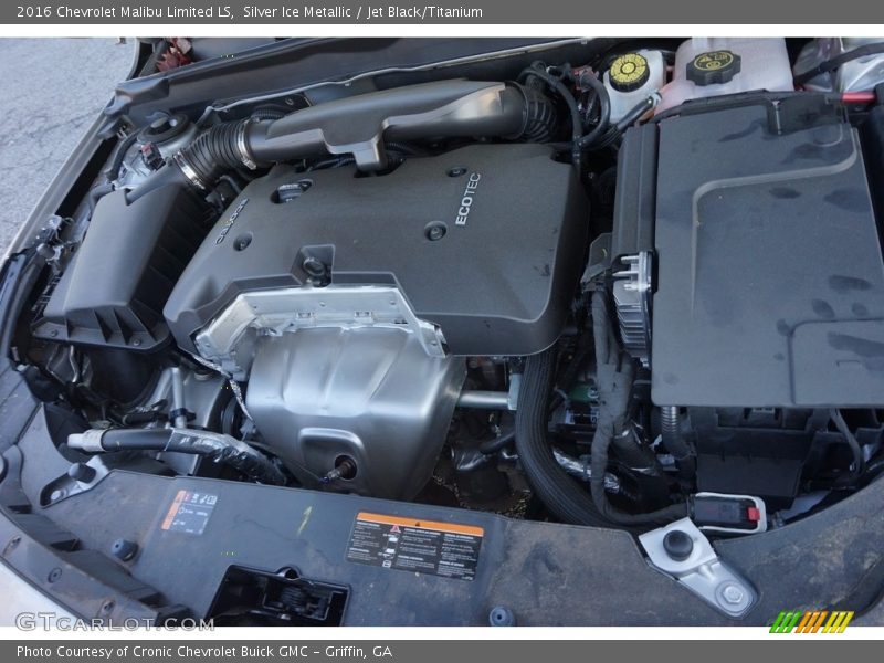 Silver Ice Metallic / Jet Black/Titanium 2016 Chevrolet Malibu Limited LS