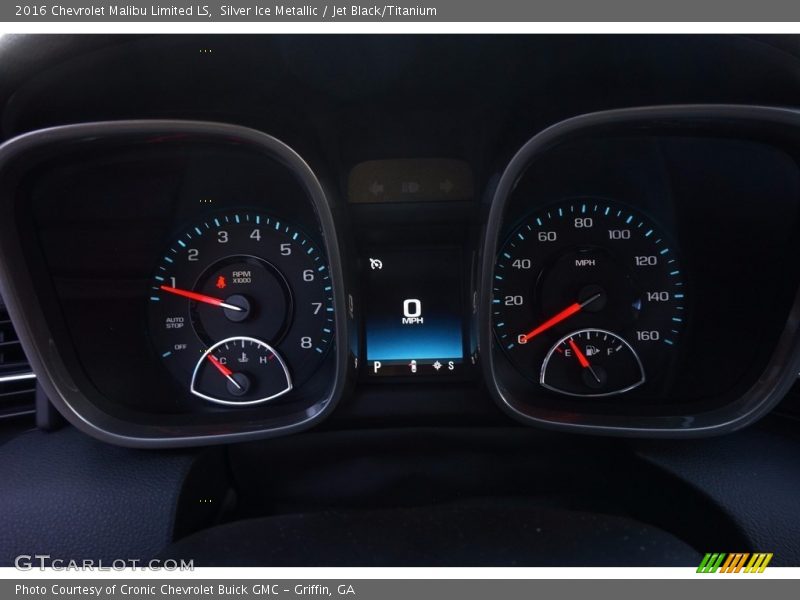 Silver Ice Metallic / Jet Black/Titanium 2016 Chevrolet Malibu Limited LS