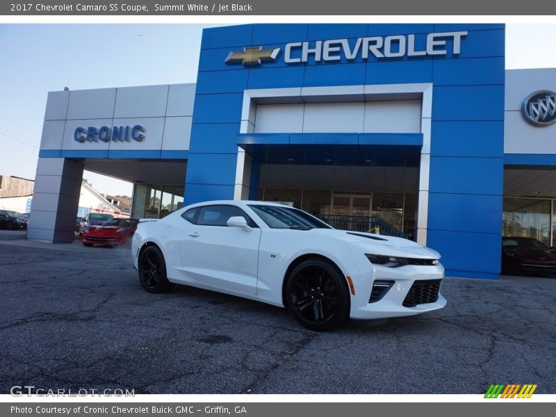 Summit White / Jet Black 2017 Chevrolet Camaro SS Coupe
