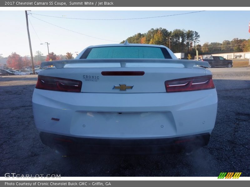 Summit White / Jet Black 2017 Chevrolet Camaro SS Coupe
