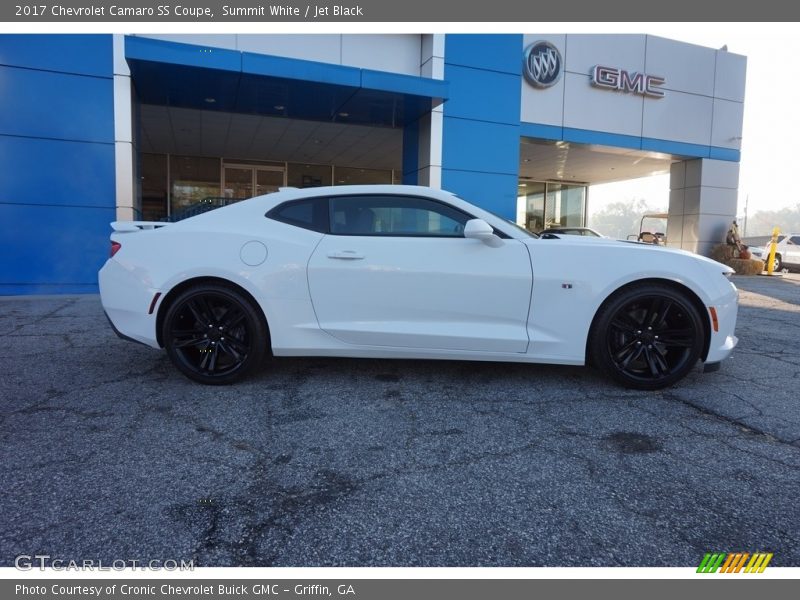 Summit White / Jet Black 2017 Chevrolet Camaro SS Coupe