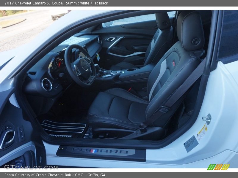 Summit White / Jet Black 2017 Chevrolet Camaro SS Coupe