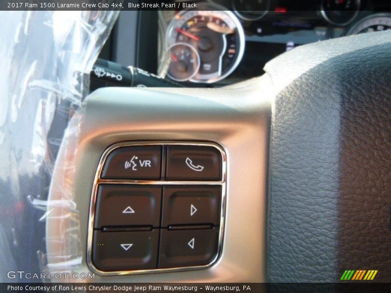 Controls of 2017 1500 Laramie Crew Cab 4x4