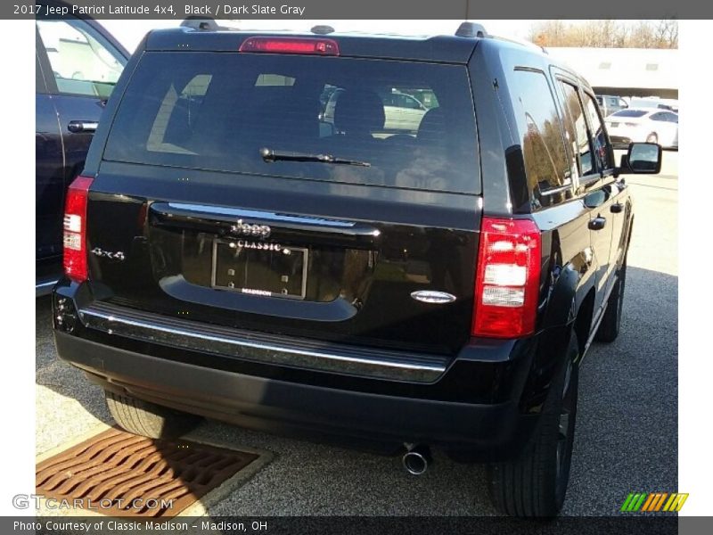 Black / Dark Slate Gray 2017 Jeep Patriot Latitude 4x4