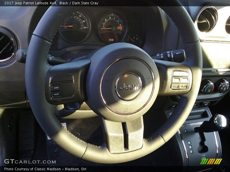 Black / Dark Slate Gray 2017 Jeep Patriot Latitude 4x4