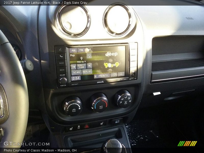 Black / Dark Slate Gray 2017 Jeep Patriot Latitude 4x4
