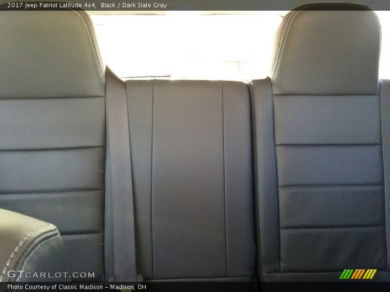 Black / Dark Slate Gray 2017 Jeep Patriot Latitude 4x4