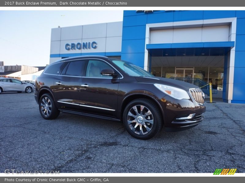 Dark Chocolate Metallic / Choccachino 2017 Buick Enclave Premium