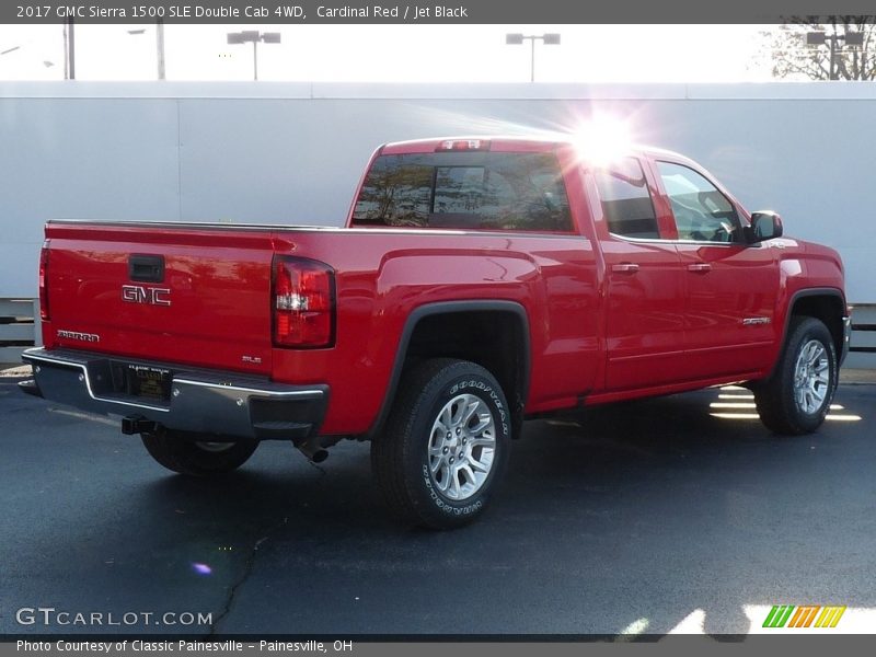  2017 Sierra 1500 SLE Double Cab 4WD Cardinal Red